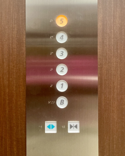 There is a strange amount of faith placed specifically in the elevator's "Close" button.